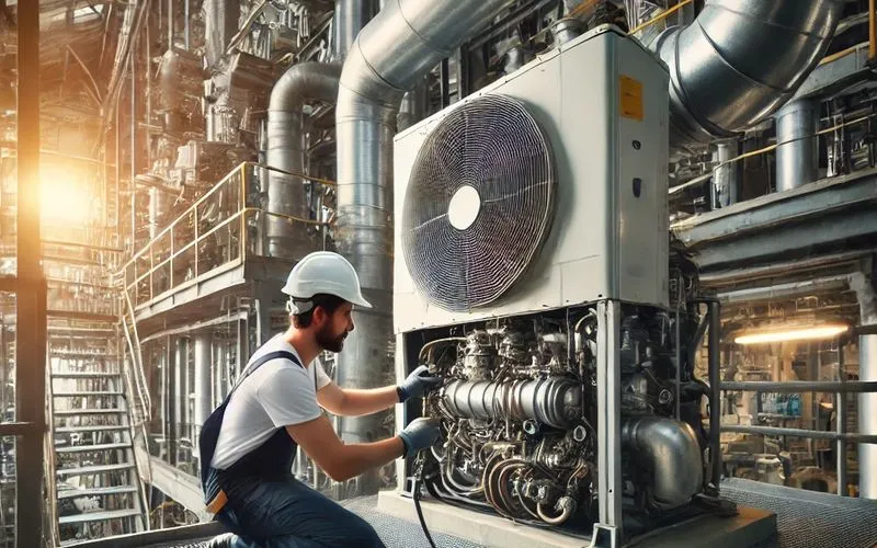 mantenimiento de aire acondicionado en industria