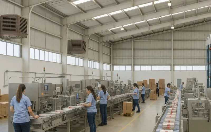 mantenimiento de aire acondicionado en industria